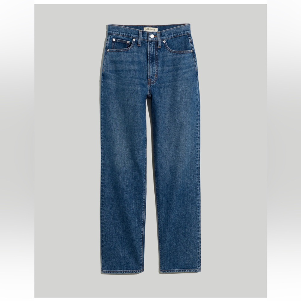Madewell Women's Perfect Vintage Straight Jean in Mayfield Wash